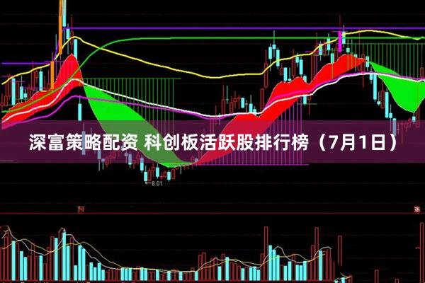 深富策略配资 科创板活跃股排行榜（7月1日）